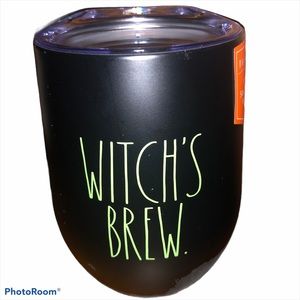 NWT Rae Dunn WITCH’S BREW Stainless Steel Insulated 🍷 Glass
